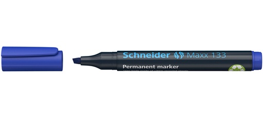 [1401612] Marqueur Schneider Maxx 133 biseauté 1-4mm bleu