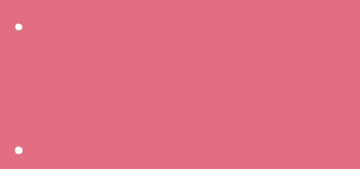 [1400180] Scheidingsstrook Qbasic 225x120mm 50 stuks roze