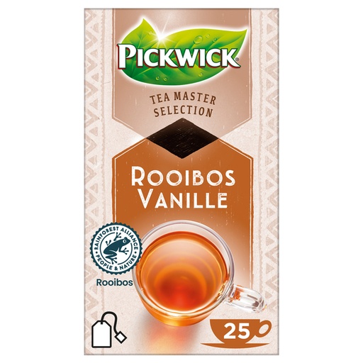 [1403197] Thé Pickwick Master Selection rooibos vanilla 25 pièces