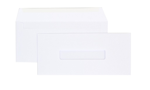 [1397975] Envelop office 109x224-ea6 gom vm 80gr venster 2,5x11mm midden