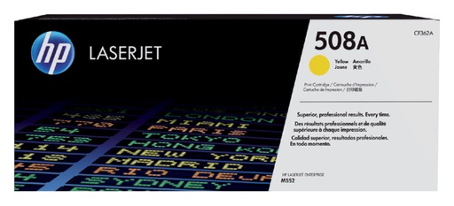 [402142] Cartouche toner HP CF362A 508A jaune