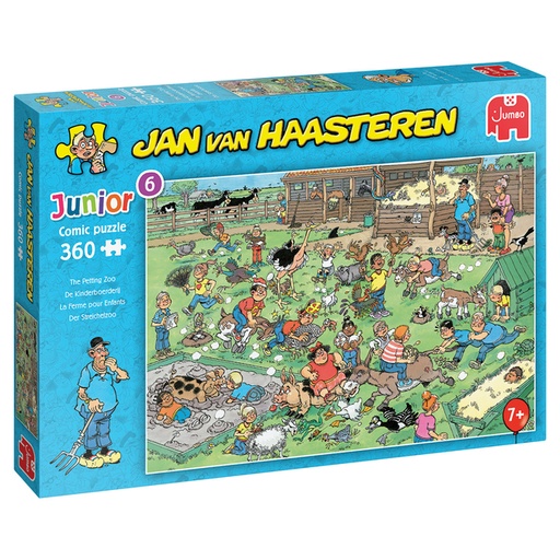 [1401900] Puzzel Jan van Haasteren Junior De Kinderboerderij 360 stukjes