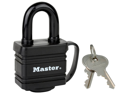 [1403564] Cadenas Master Lock acier laminé 40mm noir