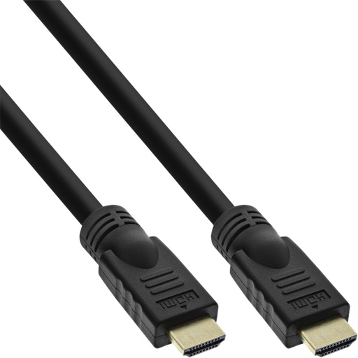 [1404384] Kabel inLine HDMI ETH4K M/M 2 meter zwart