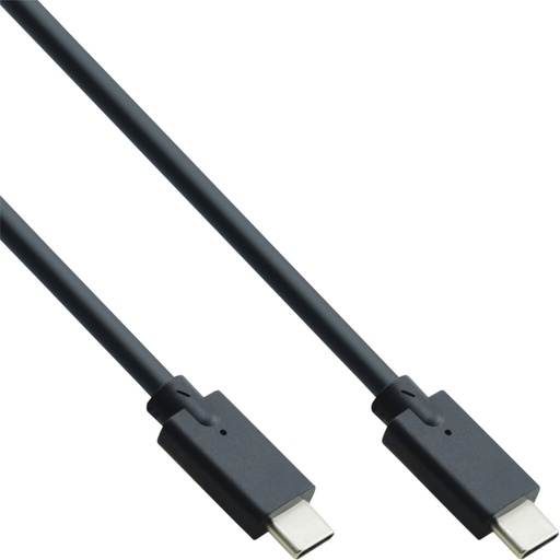 [1404389] Kabel inLine USB-C 3.2 GEN.2 M/M 2 meter zwart