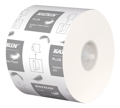 [1399250] Toiletpapier Katrin Plus systeemrol 2-laags 96m wit 66940