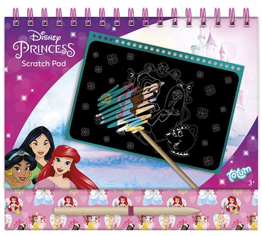 [1404249] Knutselset Totum Disney Princess scratchbook