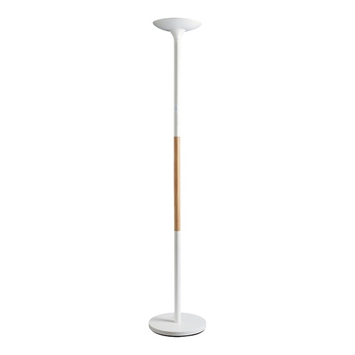 [1404803] Lampadaire Unilux Pryska LED bois blanc