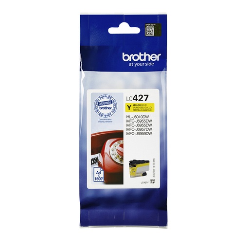 [1405161] Inktcartridge Brother LC-427Y geel