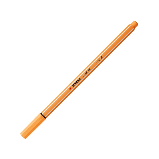 [1405100] Fineliner STABILO point 88/85 Fin orange papaye