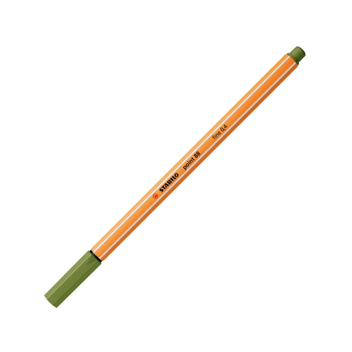 [1405106] Fineliner STABILO point 88/35 Fin vert mousse