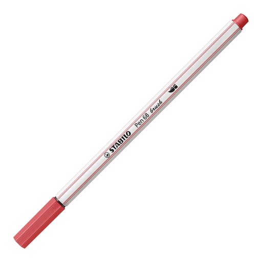 [1405137] Feutre pinceau STABILO Pen 568/47 rouge terracotta