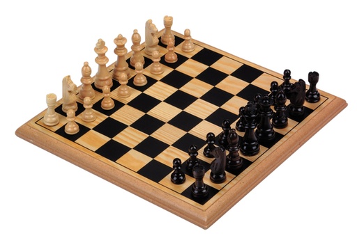 [1406032] Jeu d'échecs longfield Games Bois 30x30cm