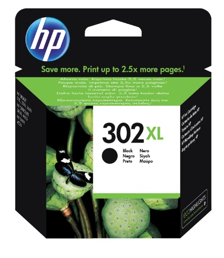 [410294] Inktcartridge HP F6U68AE 302XL zwart