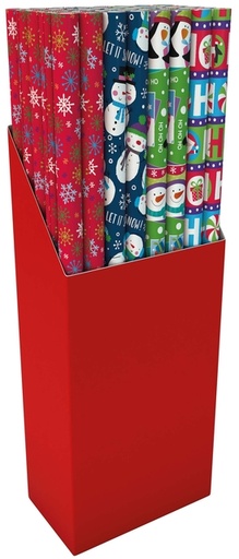 [1406195] Papier cadeau Design Group Noël 300x100cm assorti