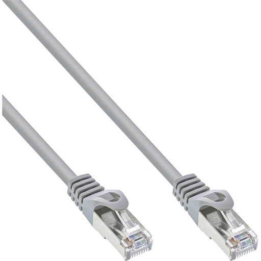 [1407121] Câble inLine Cat 5e U/UTP 10m gris