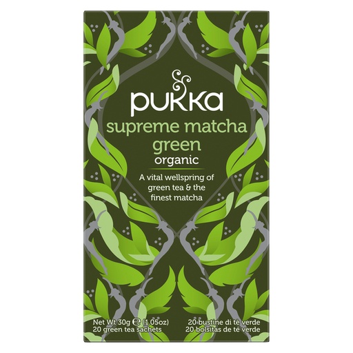 [1399228] Thé Pukka Supreme Green Tea 20 sachets