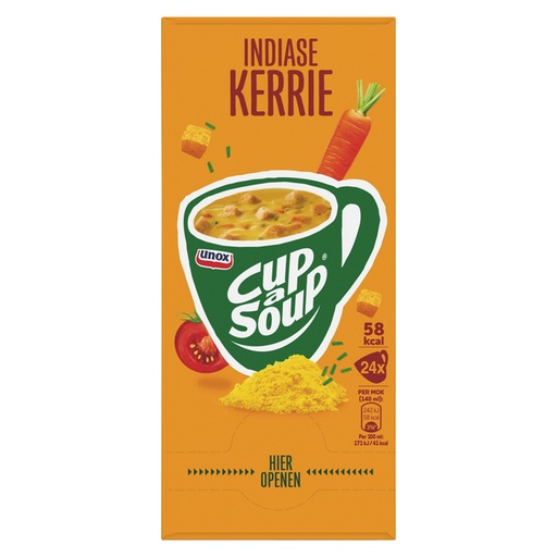 [1402480] Cup-a-Soup Unox Indian Curry 24x 140ml