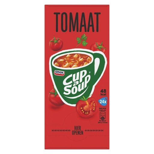 [1403224] Cup-a-Soup Unox Tomate 24x 140ml