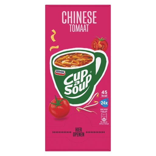 [1403247] Cup-a-Soup Unox Tomate chinoise 24x 140ml