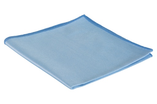 [1405756] Chiffon verre microfibre Cleaninq 40x40cm bleu 3 pièces