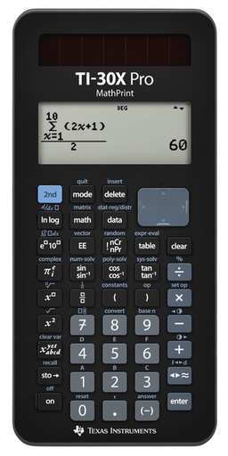 [1406498] Calculatrice scientifique TI-30X Pro MathPrint