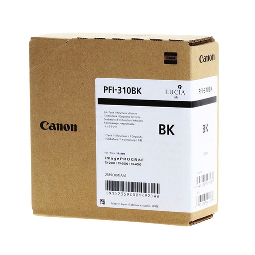 [1418922] Inktcartridge Canon PFI-310 zwart