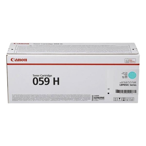 [1419627] Cartouche toner Canon 059H bleu