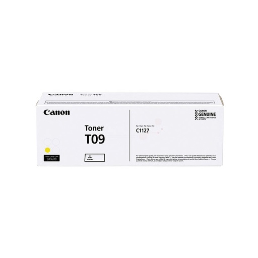 [1419638] Cartouche toner Canon T09 jaune