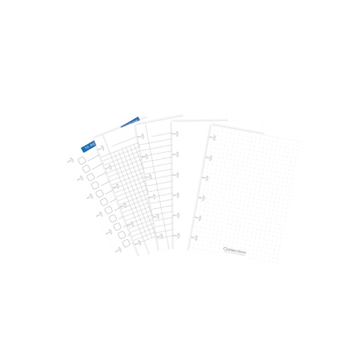 [1421059] Set d'extension Correctbook A6 mix 5 feuilles