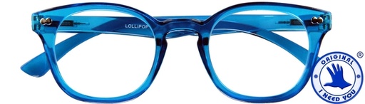 [1420959] Lunettes de lecture I Need You +1.00 dpt Lollipop bleu