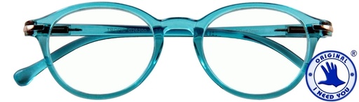 [1421001] Lunettes de lecture I Need You +2.50 dpt Tropic turquoise