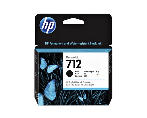 [1420359] Inktcartridge HP 712 3ED71A zwart