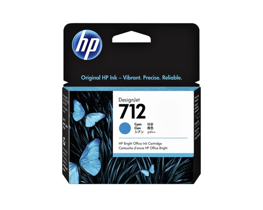 [1420360] Inktcartridge HP 712 3ED67A blauw