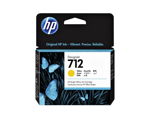 [1420363] Inktcartridge HP 712 3ED69A geel