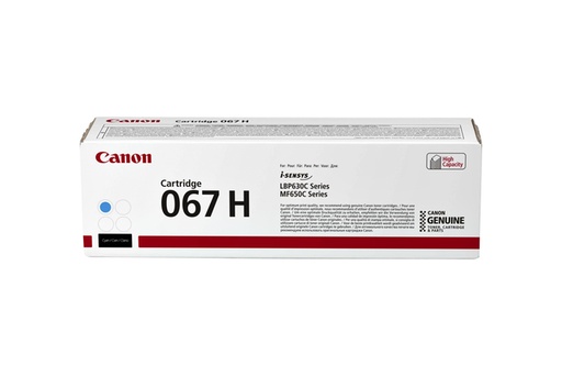 [1421150] Cartouche toner Canon 067H bleu