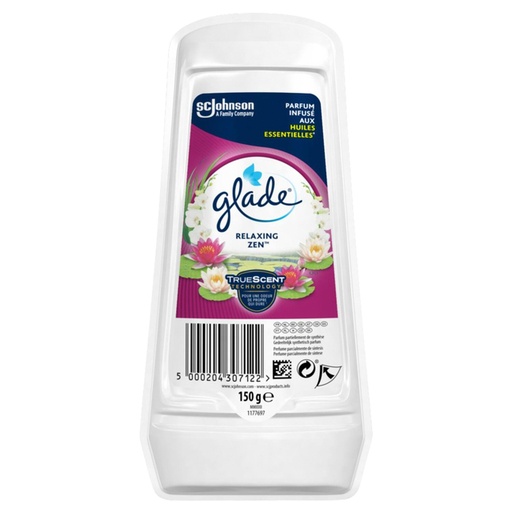 [1398805] Désodorisant Glade Gel Continu Relaxing Zen 150g