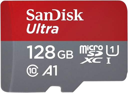 [1420376] Carte mémoire Sandisk MicroSDXC Ultra 128Go (140mb/s C10 - SDA UHS-I)