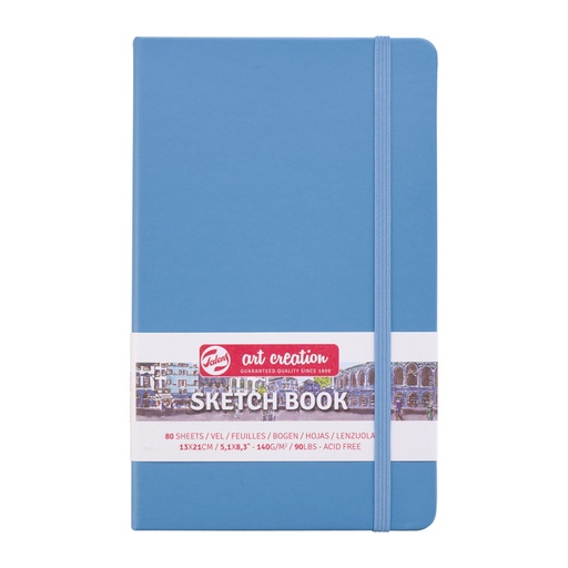 [1405992] Carnet de croquis Talens Art Creation 13x21cm 140g 80 feuilles bleu