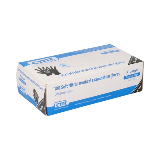 [1406959] Handschoen CMT XL soft nitril zwart 100 stuks