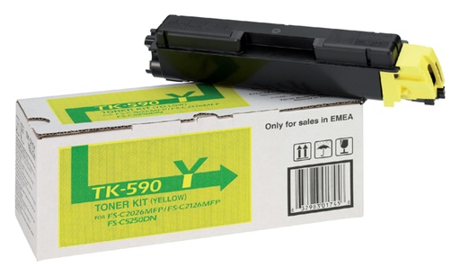 [412581] Toner Kyocera TK-590Y jaune