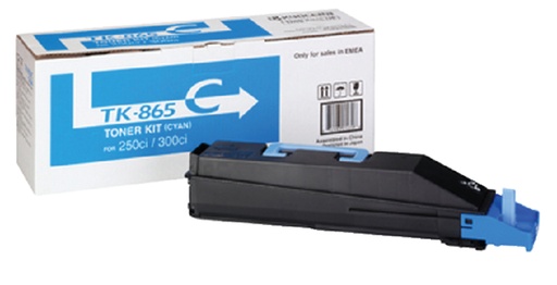 [412439] Toner Kyocera TK-865C blauw