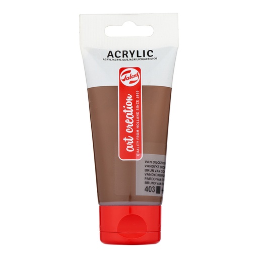 [1407023] Acrylverf Talens Art Creation 403 van dijckbruin tube à 75ml