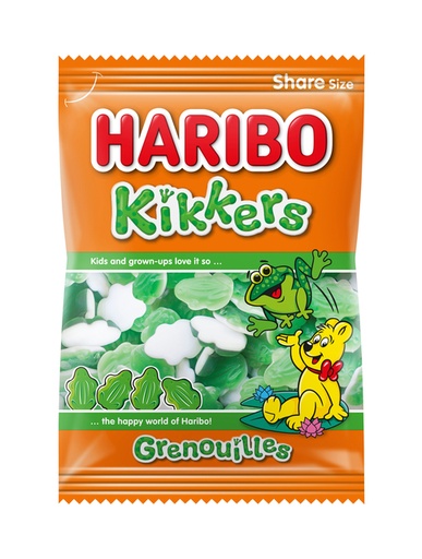 [1422327] Snoep Haribo Kikkers zak 250gr