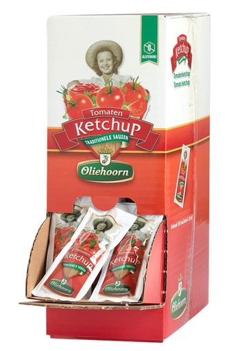 [1422351] Ketchup tomate oliehoorn sachet 150x 15ml 150 pièces