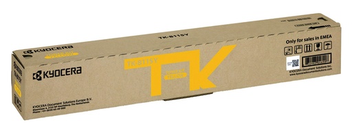 [404729] Toner Kyocera TK-8115Y jaune