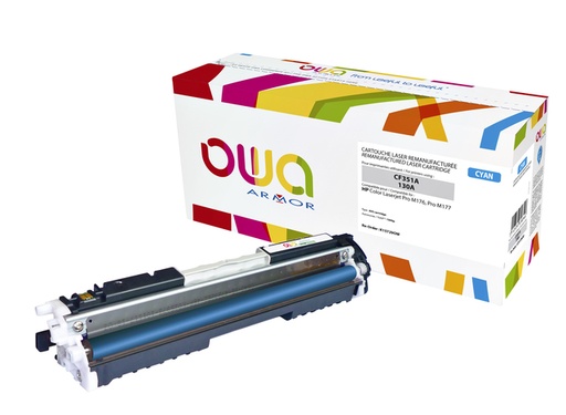 [1422157] Tonercartridge OWA alternatief tbv HP CF351A blauw