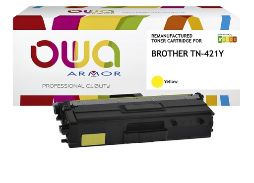 [1422162] Toner OWA alternatief tbv Brother TN-421Y geel