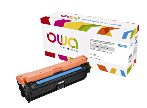 [1422187] Tonercartridge OWA alternatief tbv HP CE741A blauw