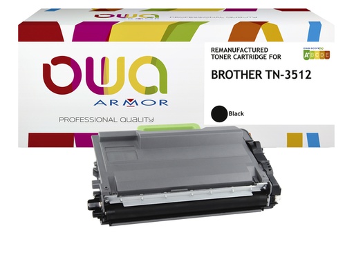 [1422210] Toner OWA alternatief tbv Brother TN-3512BK zwart